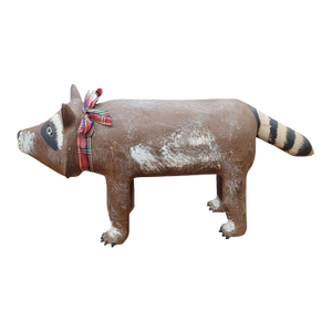 1990s David Alvarez Ceramic Raccoon