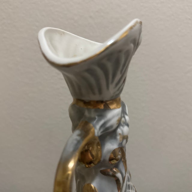 Vintage 1971 Jim Beam "Fantasia" Decanter - Regal China Floral Porcelain Bottle For Sale - Image 10 of 10