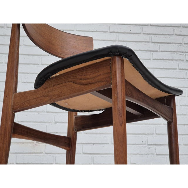 Danish Dining Chairs in Teak Wood, 1960s, Set of 5 For Sale - Image 14 of 18