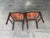 Vintage Hepplewhite Style Shield Back Dining Chairs by Lammert’s, Mahogany, a Pair For Sale - Image 9 of 10