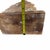 Vintage Hand Carved Wooden Decorative Display Wall Bracket - A Pair For Sale - Image 6 of 6