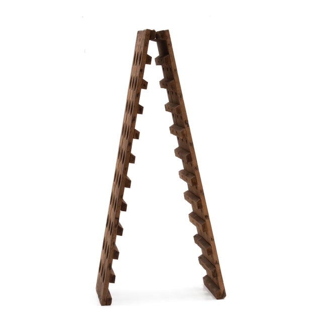 Talliet French Champagne Oak Riddling Rack 1979 For Sale In Philadelphia - Image 6 of 11