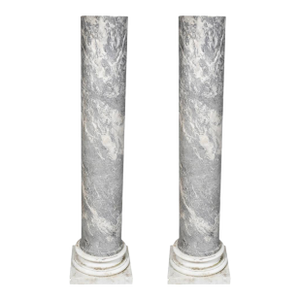 Pair of George III Marble Pedestals