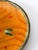 Brown Vintage Hand-Painted Folk Art Wooden Bowl For Sale - Image 8 of 9