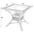 Bring warmth and natural charm to your dining space with the Butler Specialty Company Antigua Square Rattan Dining Table....