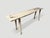 Contemporary Andrianna Shamaris St. Barts Teak Wood Console Table For Sale - Image 3 of 6
