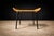 1950s Set of Two Armchairs With Stools in Cane & Iron, Carlo Hauner, 1950s For Sale - Image 5 of 16