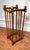 Arts & Crafts Solid Wood Stick & Ball Collapsible Umbrella Stand For Sale In Houston - Image 6 of 12
