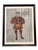 Traditional Vintage Framed Theatrical Costume Design Prints – Set of 3 For Sale - Image 3 of 8