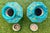 Rare Pair of Chinese Turquoise-Ground Fahua Ware Octagonal Lidded Vases, Ming For Sale - Image 17 of 18