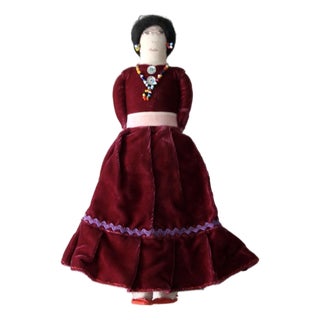 Vintage Native American Doll For Sale