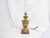 Renaissance Vintage Italian Carved Giltwood Lamp For Sale - Image 3 of 3