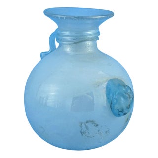 Modern Murano Glass Vase attributed to Seguso Vetri d'Arte, Italy, 1960s For Sale