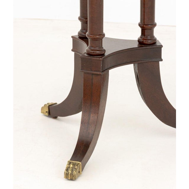 American Empire Style Mahogany Tripod Table For Sale In New York - Image 6 of 8