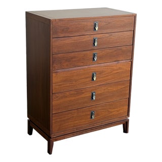 1960s Six Dresser Highboy by John Keal for Brown Saltman For Sale