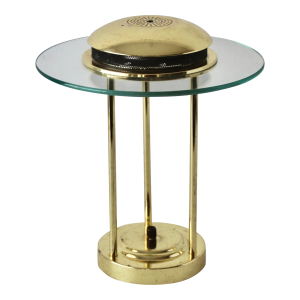 Robert Sonneman Style "Saturn" Brass Finish Desk Lamp