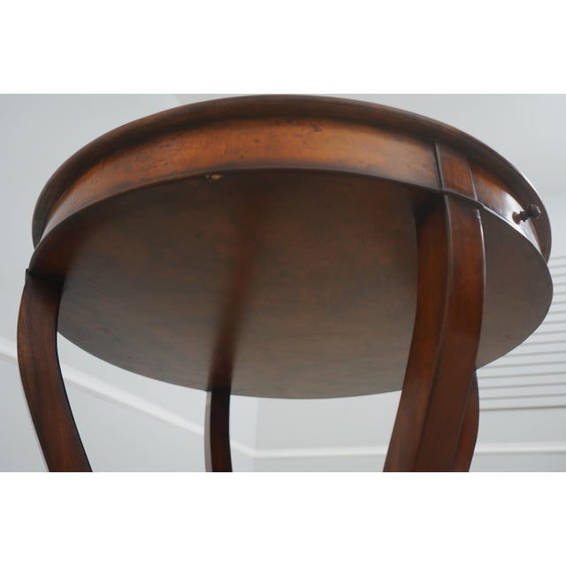 Theodore Alexander Burl Wood Swirling Teardrops Center Table For Sale - Image 17 of 18