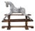 1900s French Wooden Rocking Horse For Sale