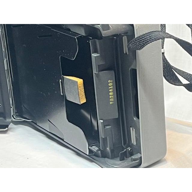 Gray Vintage 1960s Polaroid Automatic 104 Land Camera With Flash For Sale - Image 8 of 10