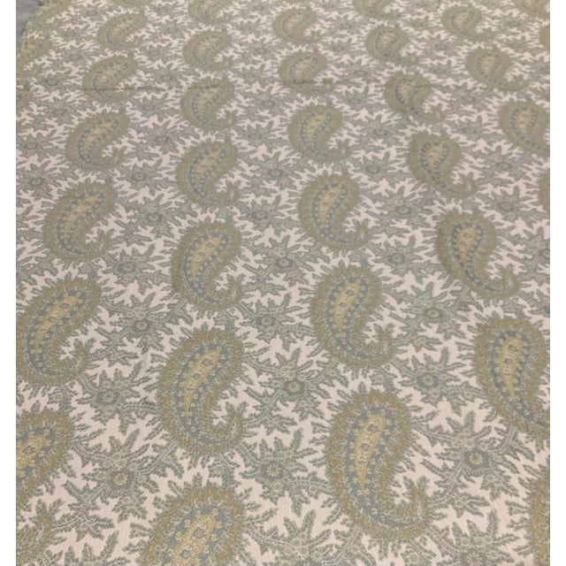 English Drexel Heritage Designer Upholstery Fabric — 54” X 4.72 Yards With Great Hand! Ralph Lauren, Traditional & Grandmillennial Decors - See Pics! For Sale - Image 3 of 8