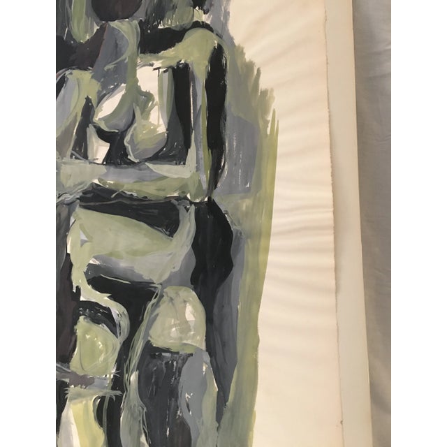 1961 Modern Nude Signed Rex Ashlock For Sale In Boston - Image 6 of 8