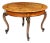 Italian Marquetry Inlaid Round Center Table For Sale