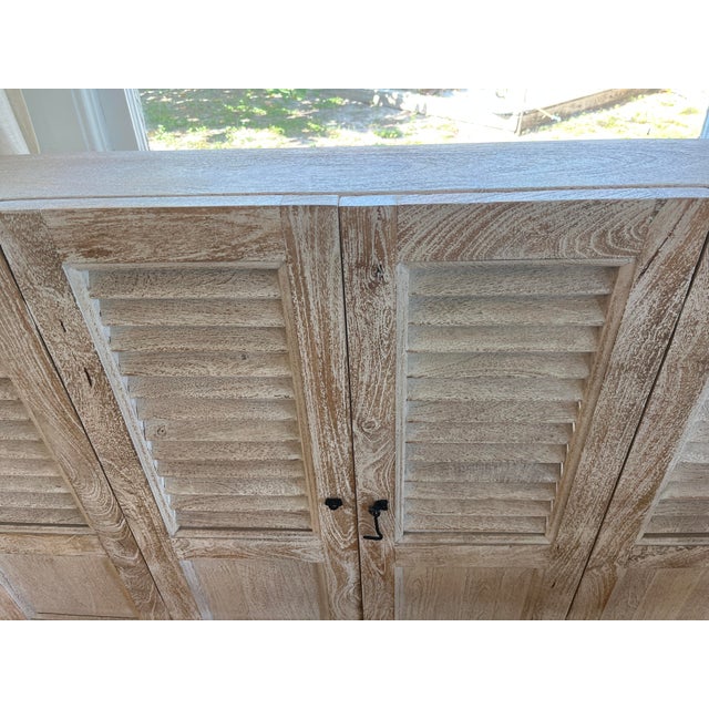 Ballard Designs: The best solution we found to conceal a wall-mounted TV when you're not watching. Beautifully hand...