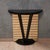 Mid-Century Style Demi-Lune Black and Mirror Console Table, 1990s For Sale - Image 6 of 9