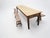 Farmhouse Table and Benches, 1920s, Set of 3 For Sale - Image 4 of 6