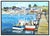 Contemporary Mid 20th Century Fishing Village, Renee Theobald For Sale - Image 3 of 5