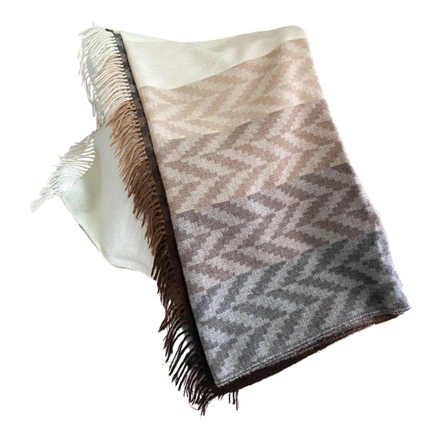 Italy 1990s Agnona, Per La Casa Alpaca Throw..... "Great Valentines Gift”! Vision and Quality of Hermes' For Sale