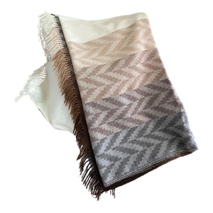 Italy 1990s Agnona, Per La Casa Alpaca Throw..... "Great Valentines Gift”! Vision and Quality of Hermes'
