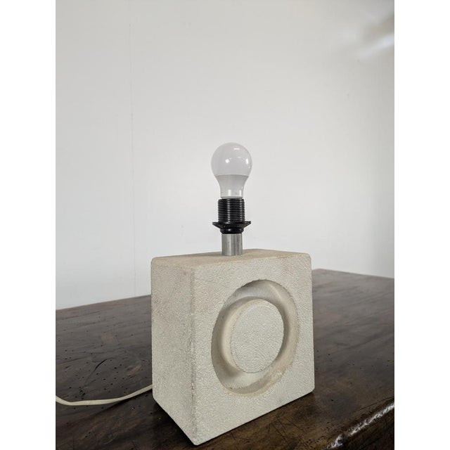 Stone Lamp of the Guard by Albert Tormos, in Very Good conditions. Up to 250V (Europe/UK Standard).The wiring of this item...