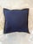 Pillow made with wool pile genuine hand made antique Persian rug fragment-Poly fill with fabric backing , sewn closure-