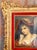 French 19th Century Continental European French Style Portrait Painting of a Lady in Red, Signed For Sale - Image 3 of 14
