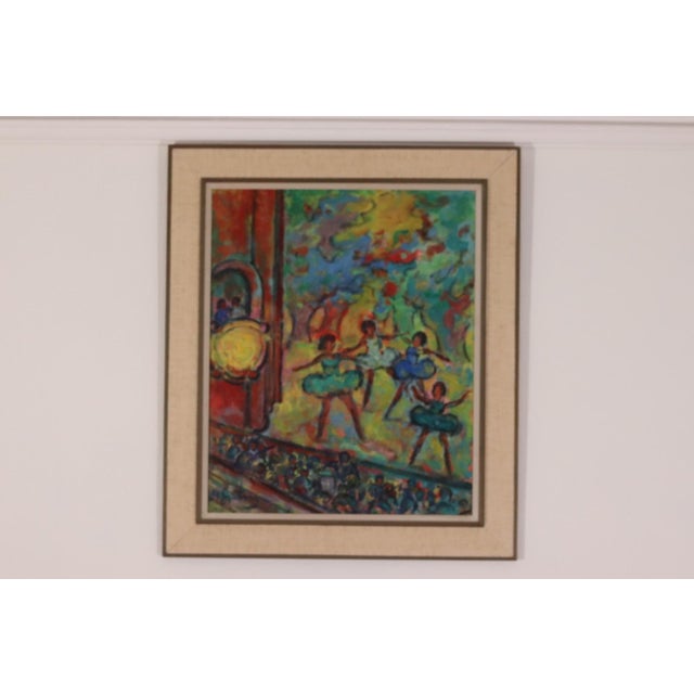 Nathan Gutman, Dance, 1960s, Oil on Canvas, Framed For Sale - Image 4 of 18