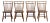 Mid-20th Century Early American Style Dining or Side Chairs Maple Windsor Hitchcock Stamped Set of 4 For Sale