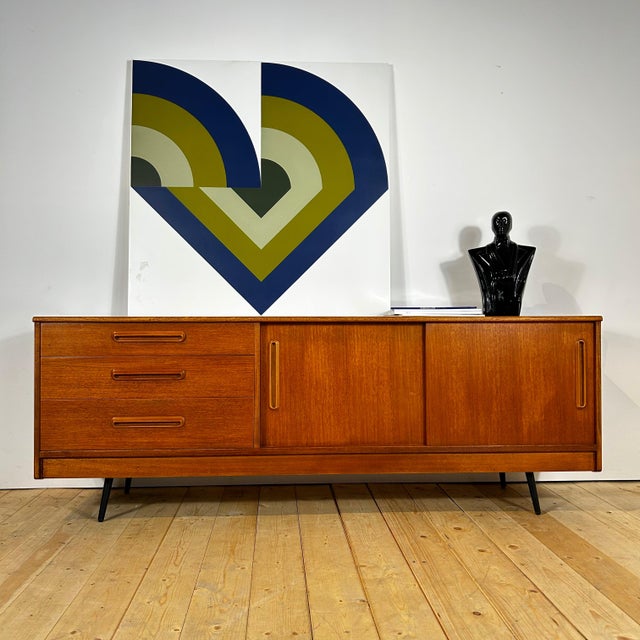 Danish Teak Sideboard, 1960s For Sale - Image 12 of 12