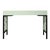 Wood Chippendale Writing Desk - Celery Green For Sale - Image 7 of 9