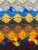 Mid Century Modern Multicolor Handcrafted Crocheted Afghan Throw Blanket For Sale - Image 9 of 15