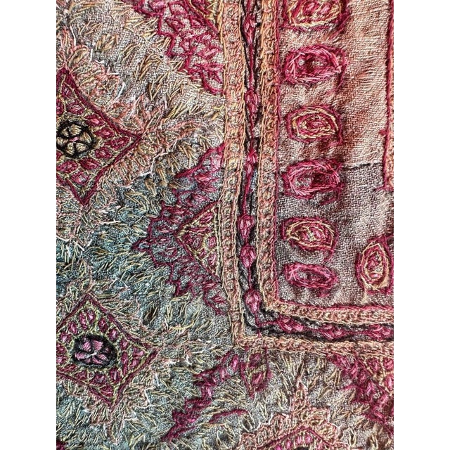 Vintage Termeh Embroidery, 1890s For Sale - Image 13 of 17