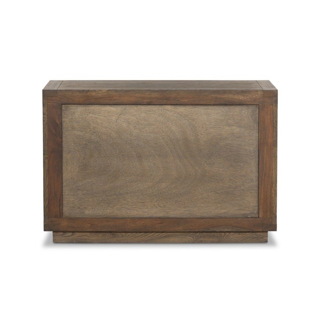 Wood Four Hands Warby Nightstand - Worn Oak Veneer For Sale - Image 7 of 11
