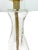 Pair of Vintage Clear Bubble Glass Table Lamps For Sale In West Palm - Image 6 of 10