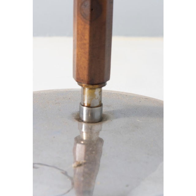 This floor lamp was designed by jindřich halabala for up závody, representing functionalist design of the first half of...