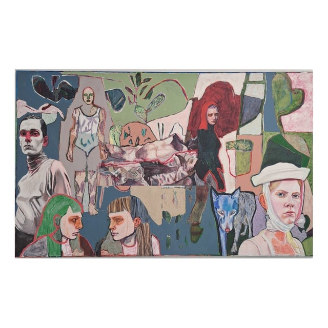 Sylvie Riebel, SR 1 Characters, Acrylic For Sale