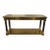 Neoclassical Style Brass Console Table by Mastercraft For Sale