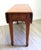 English Vintage Broyhill Cherry Drop-Leaf Sofa Console Table With Dual Drawers For Sale - Image 3 of 9