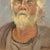 Vintage Boho Signed Original Oil Portrait on Board For Sale - Image 11 of 12