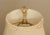 French Style Painted Gold Table Lamp with Shade For Sale - Image 11 of 13
