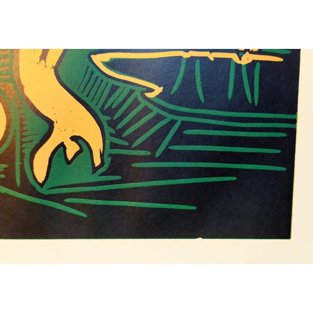 Between 1958 and 1961 Picasso made many linocuts, a process that he found hugely stimulating. Picasso invented the...